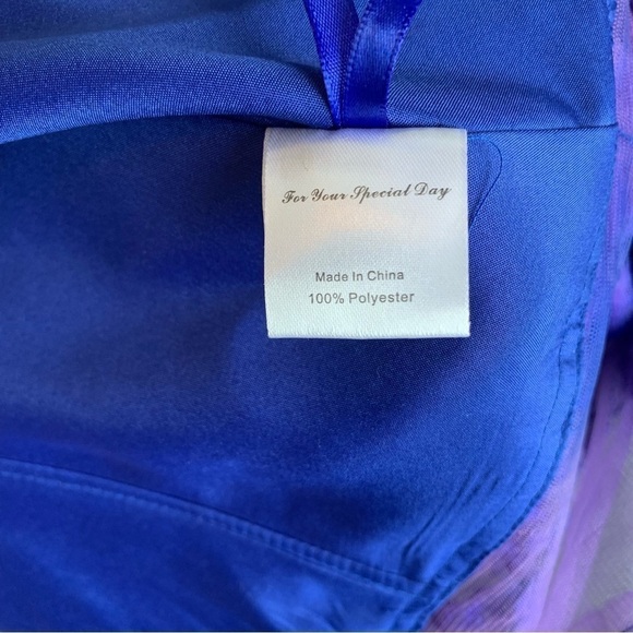 Deep purple Formal dress - Picture 8 of 9